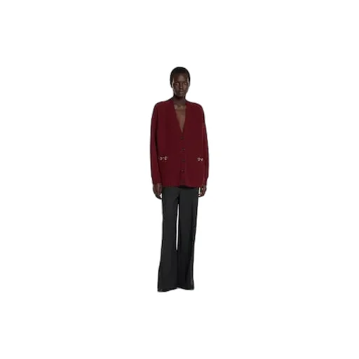 Cashmere Wool Cardigan With Horsebit