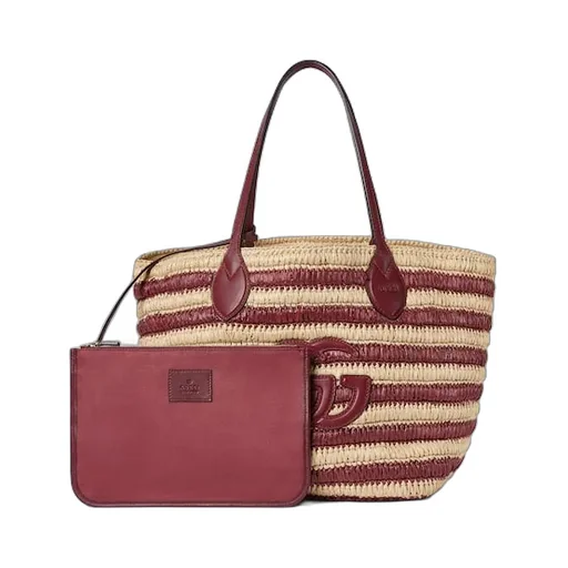 Woven Medium Tote Bag