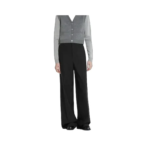 Wool Pants With Logo