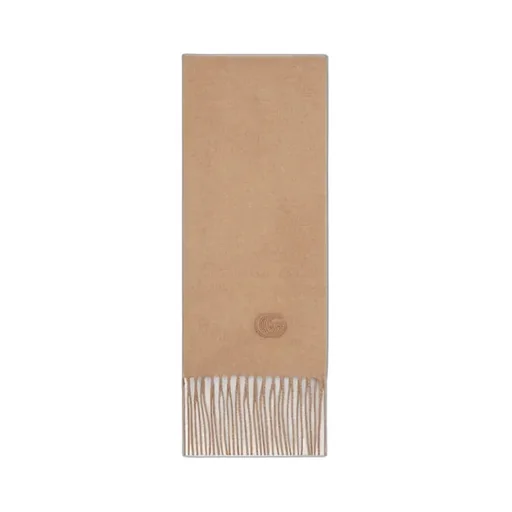Cashmere Scarf With Patch