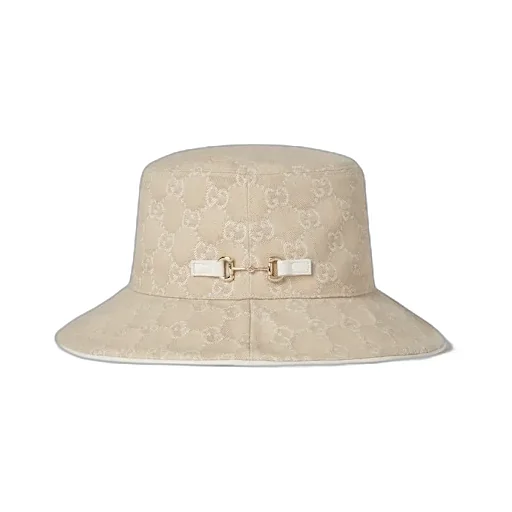 Gg Denim Bucket Hat
