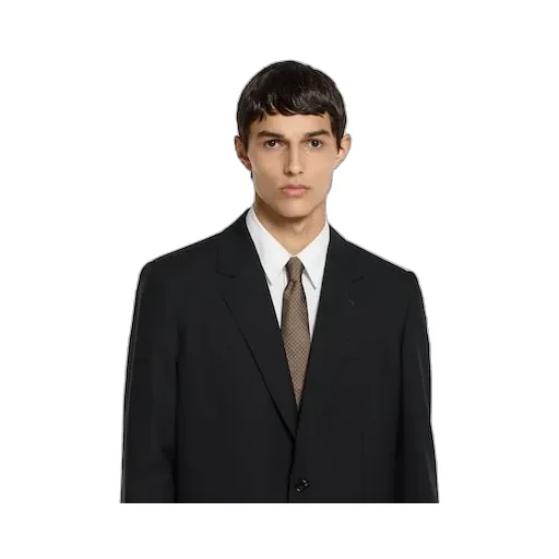 Gg Silk Jacquard Tie