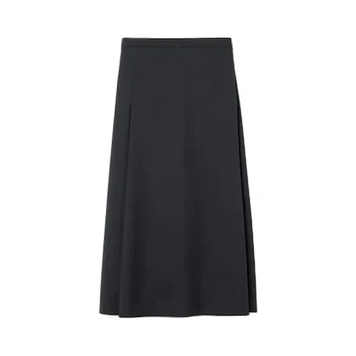 Wool Skirt With Embroidery