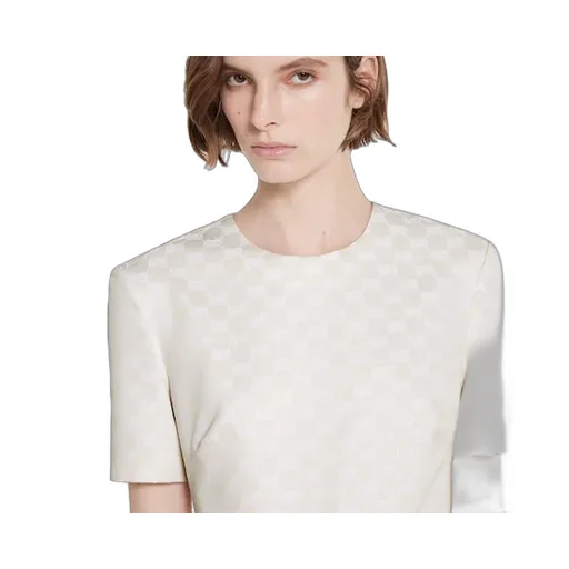 Gg Cotton Gabardine Dress