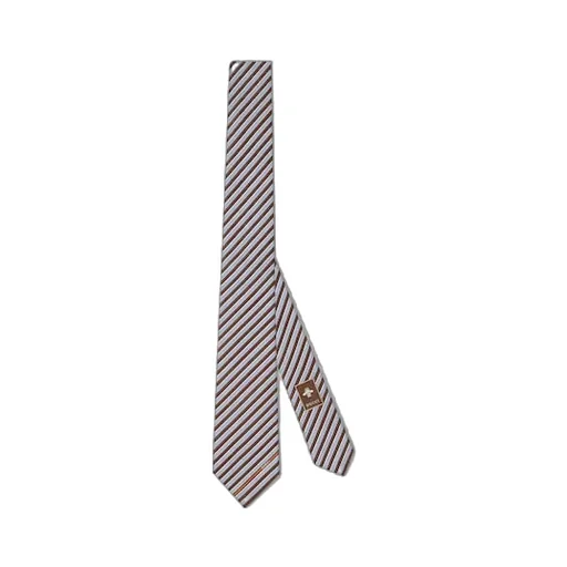 Striped Silk Jacquard Tie