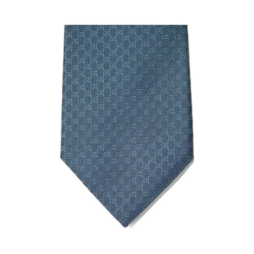 Gg Silk Jacquard Tie