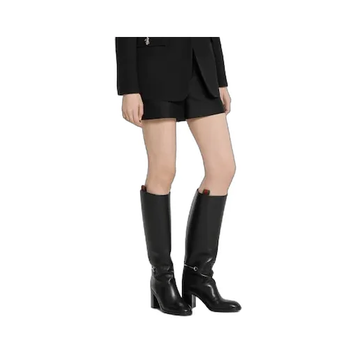 Boot With Slim Horsebit