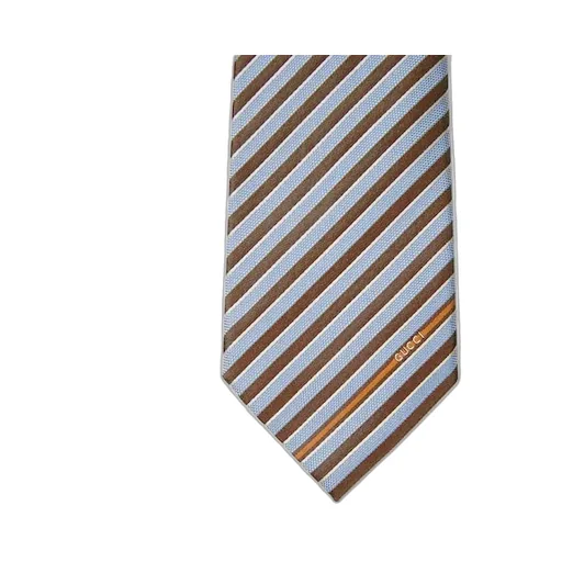 Striped Silk Jacquard Tie