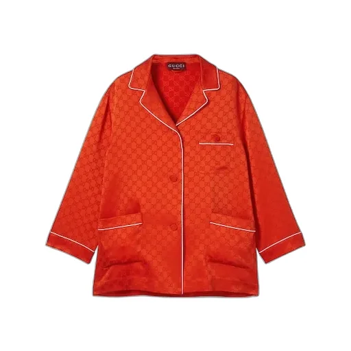 Gg Satin Shirt