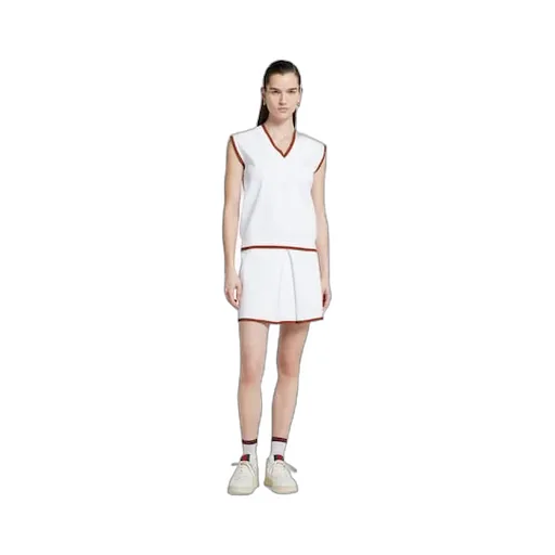 Vest Top With Web Trim