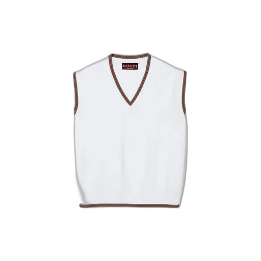 Vest Top With Web Trim
