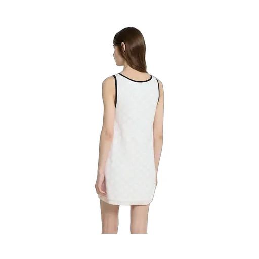 Gg Fine Cotton Jacquard Dress