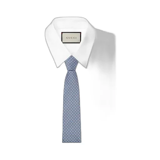 Double G Silk Jacquard Tie