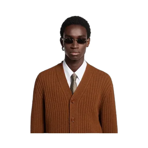 Horsebit Silk Jacquard Tie