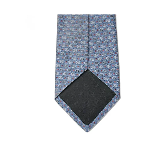 Double G Silk Jacquard Tie