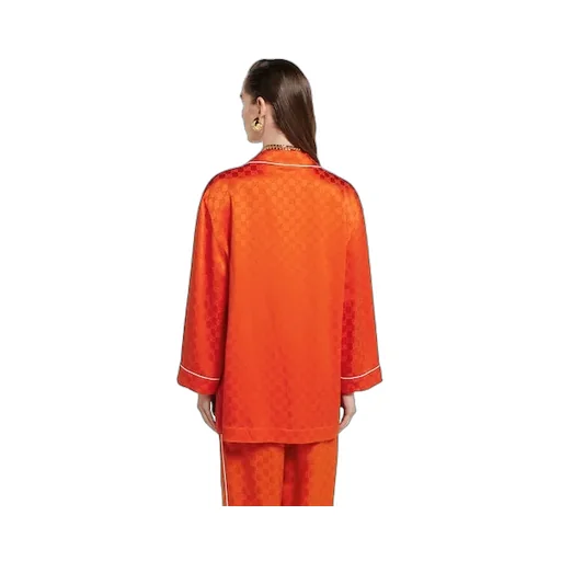 Gg Satin Shirt