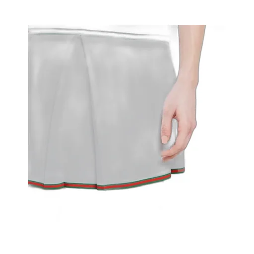 Skirt With Web Trim