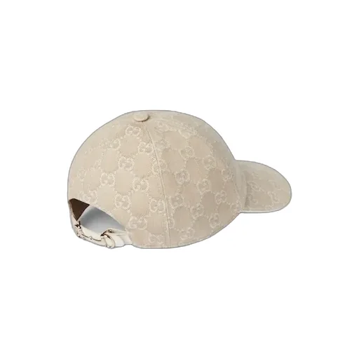Gg Denim Baseball Hat With Horsebit