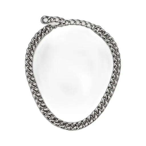 Gucci Signature Engraved Chain Necklace