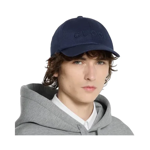 Cotton Baseball Hat With Embroidery