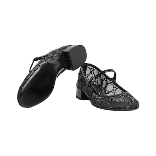 Gg Crystal Ballet Flat