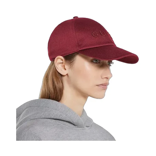 Cotton Baseball Hat With Embroidery