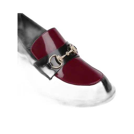 Heeled Loafer With Horsebit