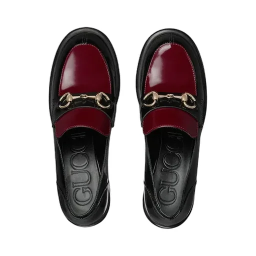 Heeled Loafer With Horsebit