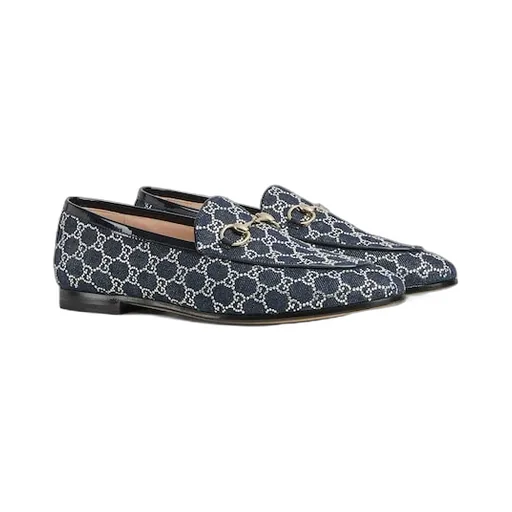 Gg Crystal Gucci Jordaan Loafer