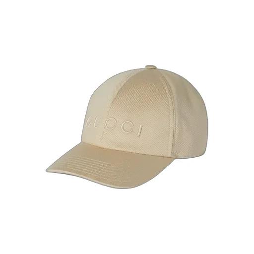 Cotton Baseball Hat With Embroidery