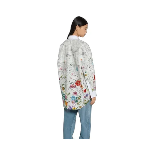 Printed Cotton Poplin Shirt