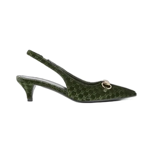 Slingback Pump With Horsebit