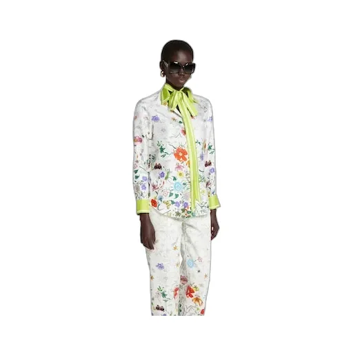 Printed Silk Shirt
