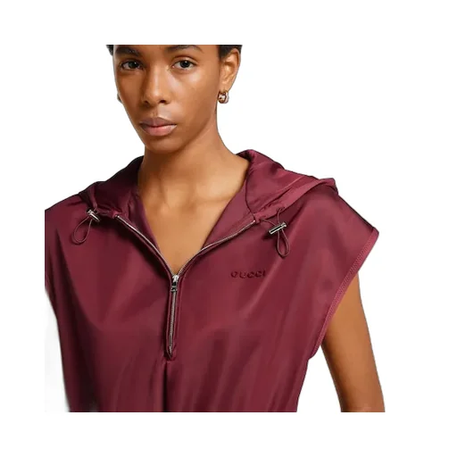 Fine Nylon Dress With Logo