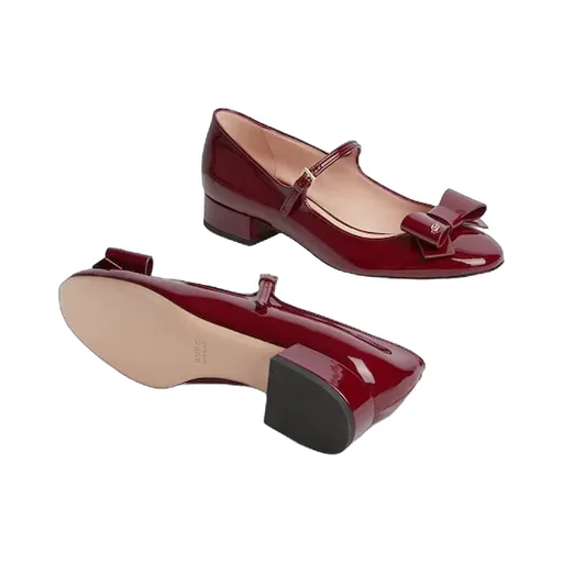 Ballet Flat With Bow