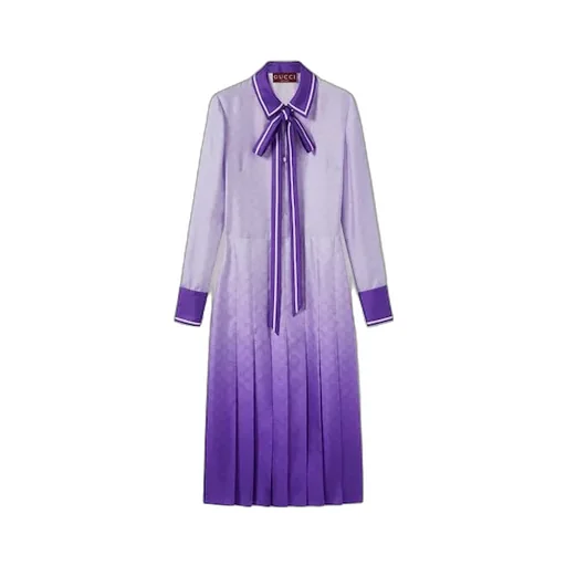 Printed Silk Dress