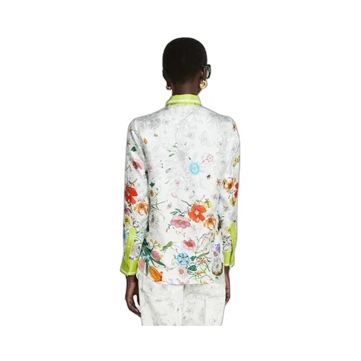 Printed Silk Shirt