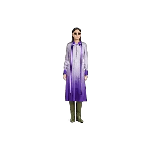 Printed Silk Dress