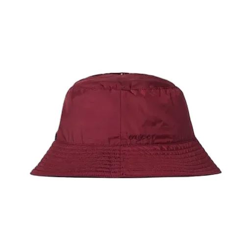 Reversible Gg Nylon Bucket Hat