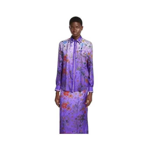 Printed Silk Shirt