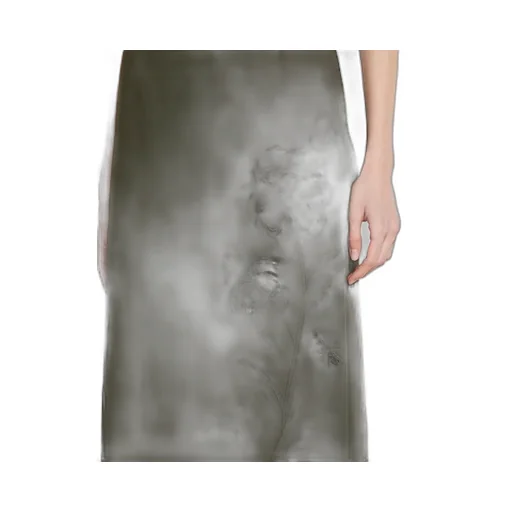 Wool Mohair Skirt With Embroidery