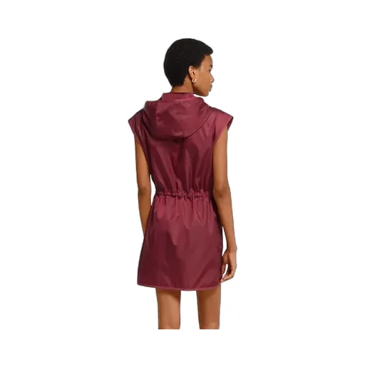 Fine Nylon Dress With Logo
