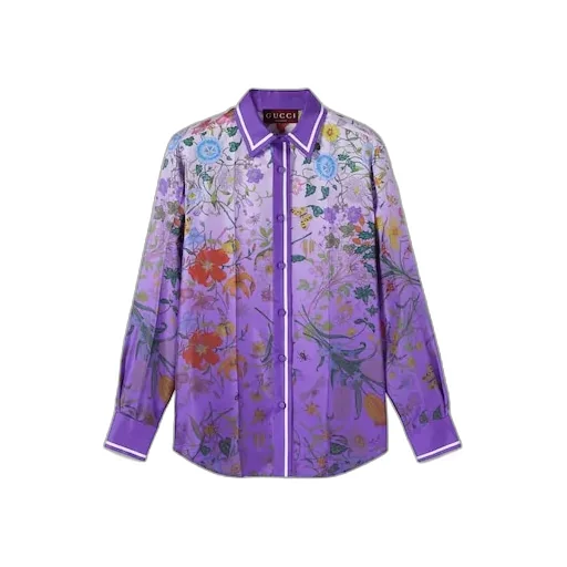 Printed Silk Shirt