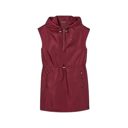 Fine Nylon Dress With Logo