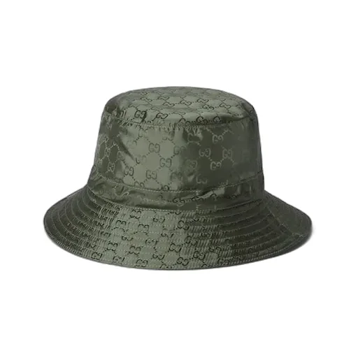 Reversible Gg Nylon Bucket Hat