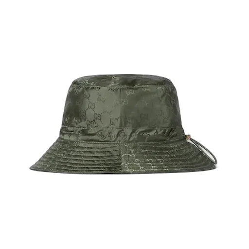 Reversible Gg Nylon Bucket Hat