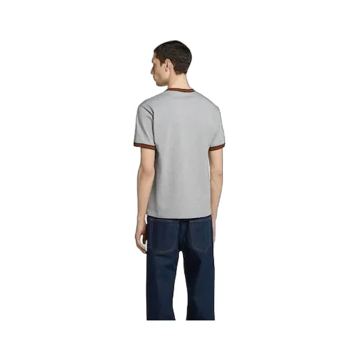 Cotton Jersey T-Shirt With Embroidery