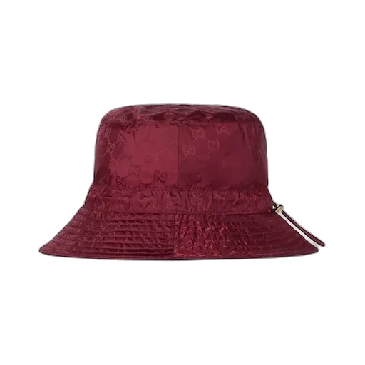 Reversible Gg Nylon Bucket Hat