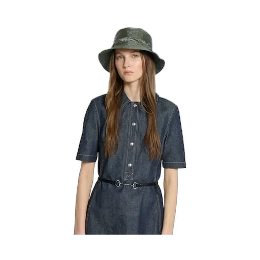 Reversible Gg Nylon Bucket Hat