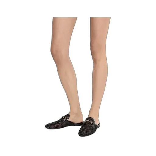 Gg Crystal Princetown Slipper